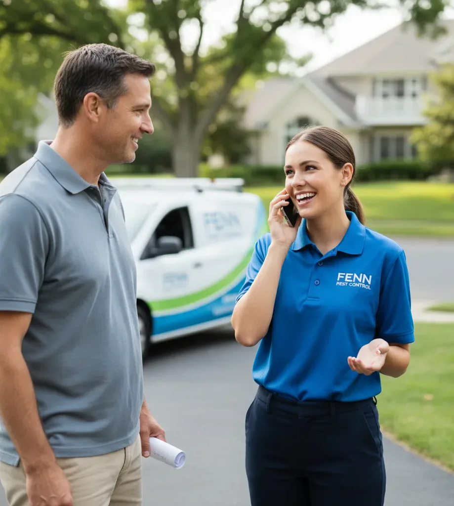 Fenn Pest Control customer support in Hamlin